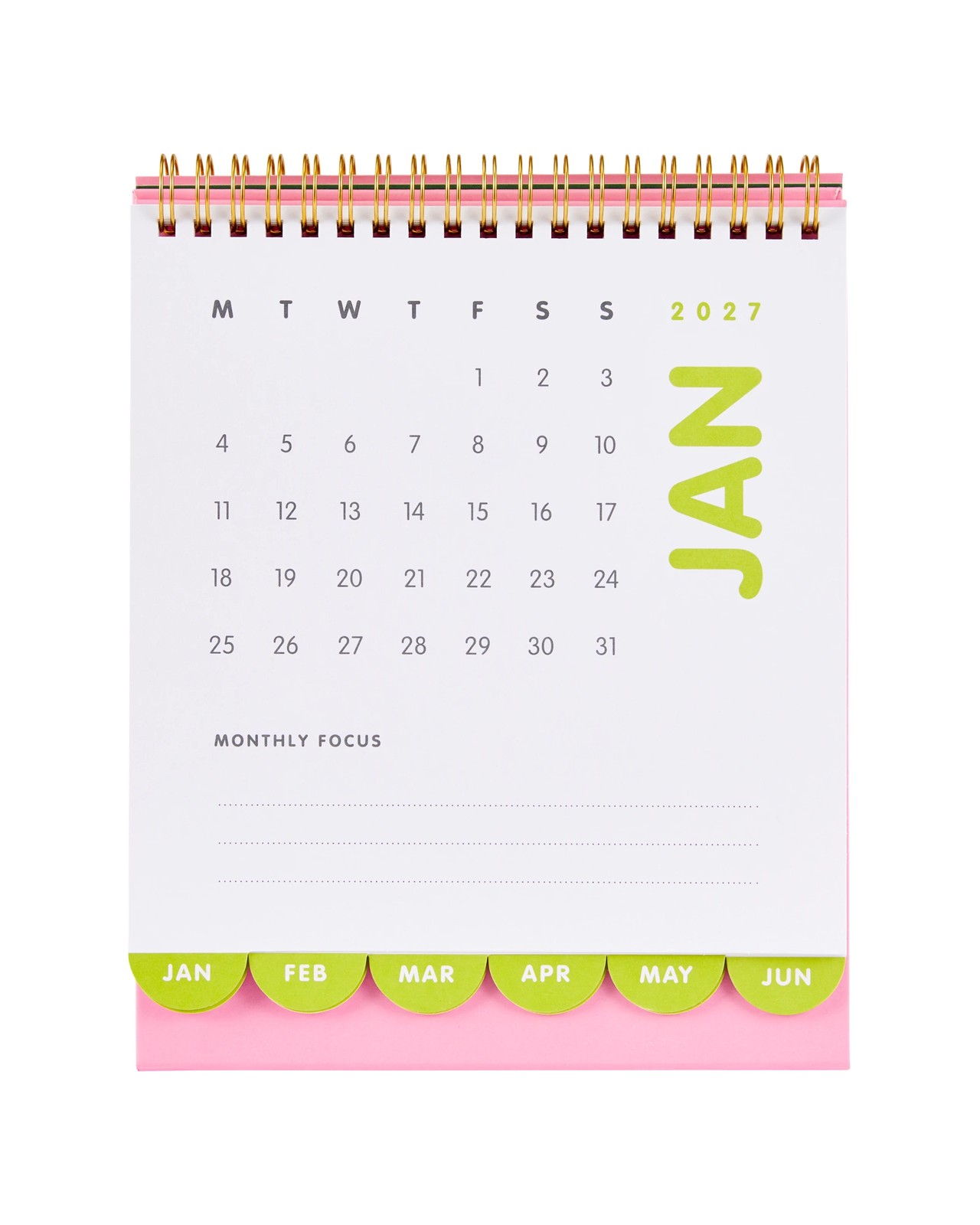 Anko 2027 Leisure Desk Calendar 3 of 5