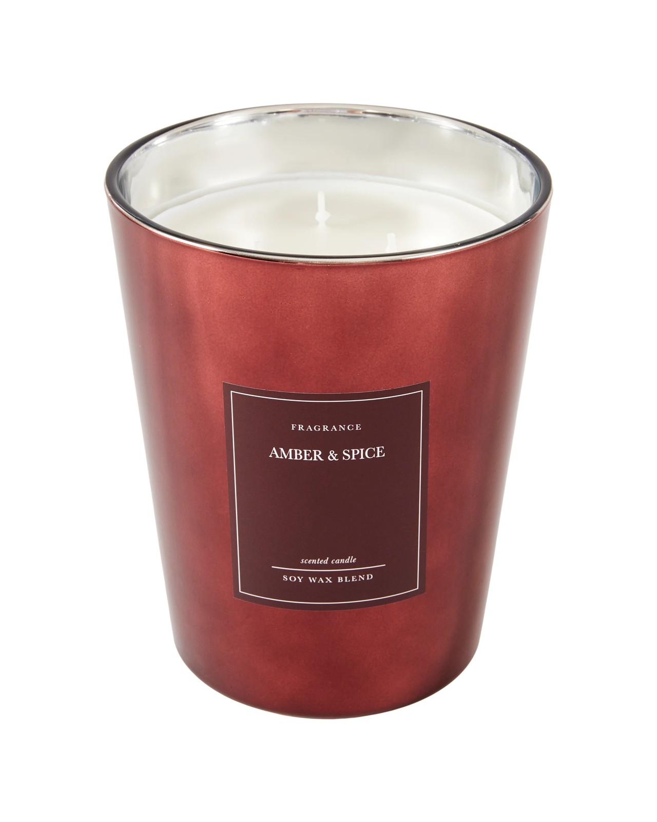 Anko Christmas XL Fig Metallic Glass Candle 4 of 6