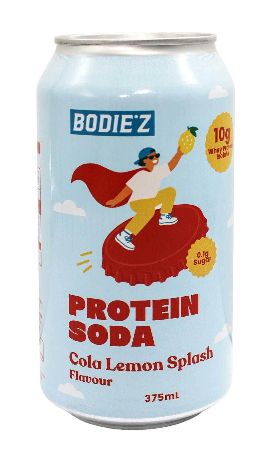 Bodiez Protein Cola Lemon Splash Flavour Drink 375ml 4 of 4