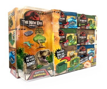 Jurassic World Dinorama New Era Captivz Dinorama