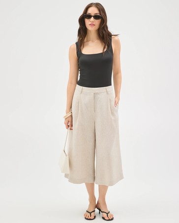 Lily Loves European Linen Culotte Pants