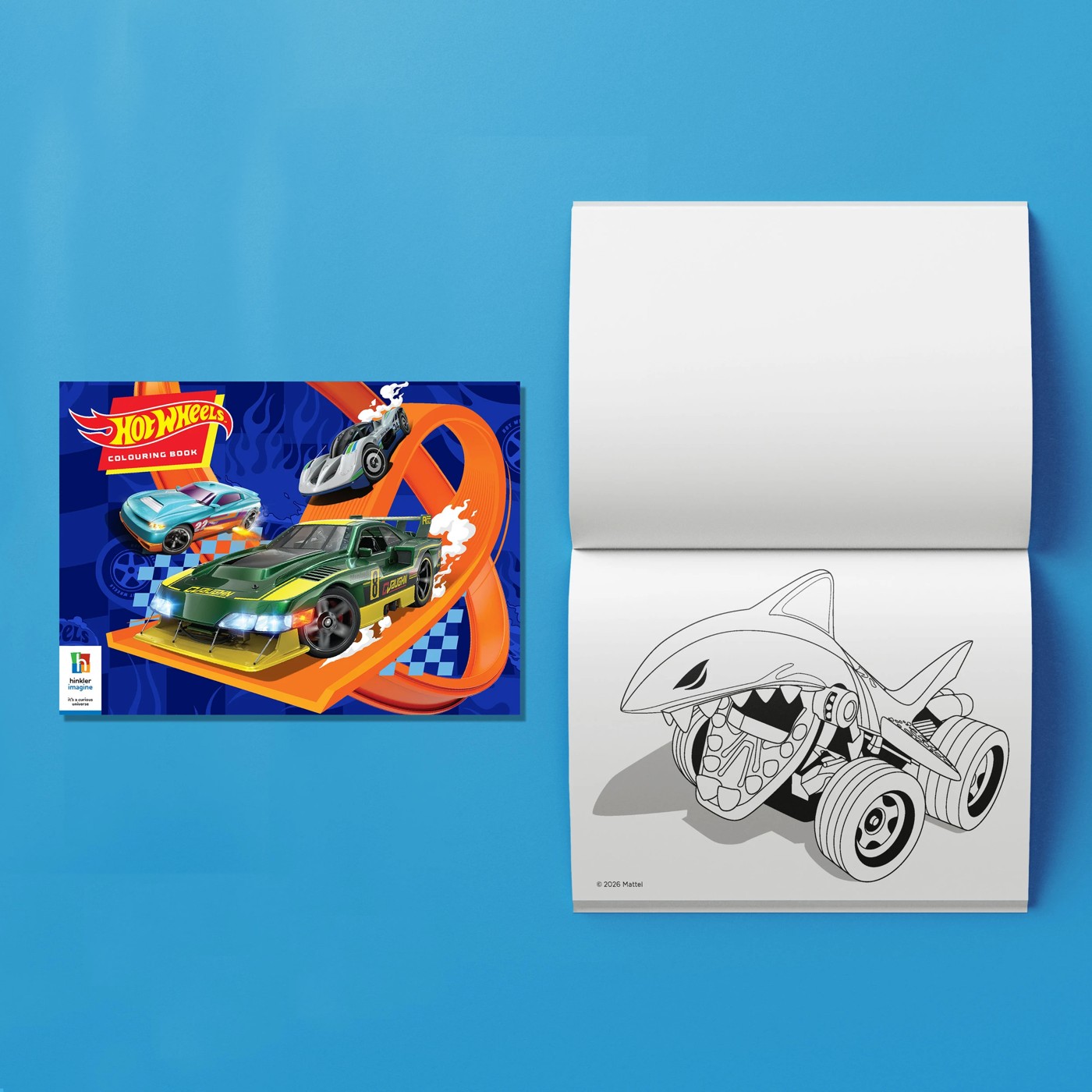 Hot Wheels Colouring Carry Case 4 of 5