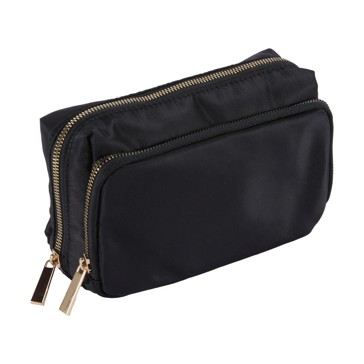 Makeup Bag, Black - OXX Cosmetics