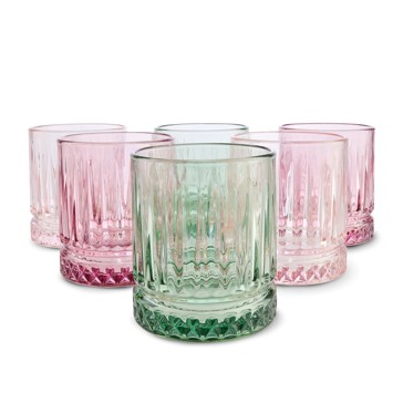 Anko 6 Coloured Manhattan Tumblers