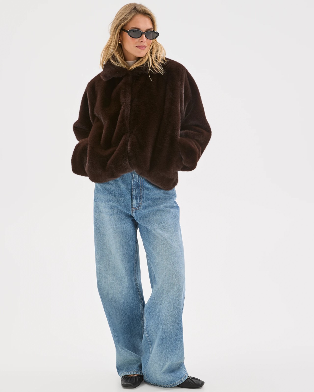 Lily Loves Faux Fur Coat 5 of 6