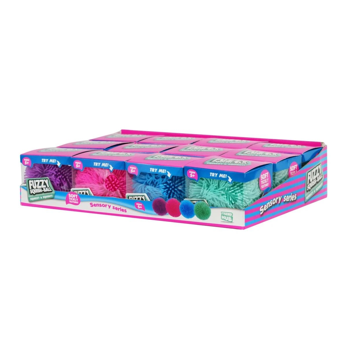Trend Hub Fuzzy Squish Ball - Assorted 3 of 3