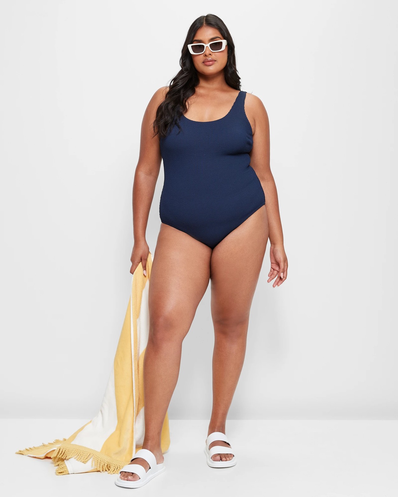 Navy blue sales one piece