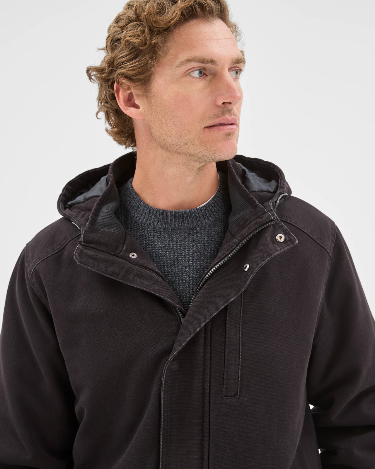 Australian Cotton Canvas Parka Jacket 4 of 5
