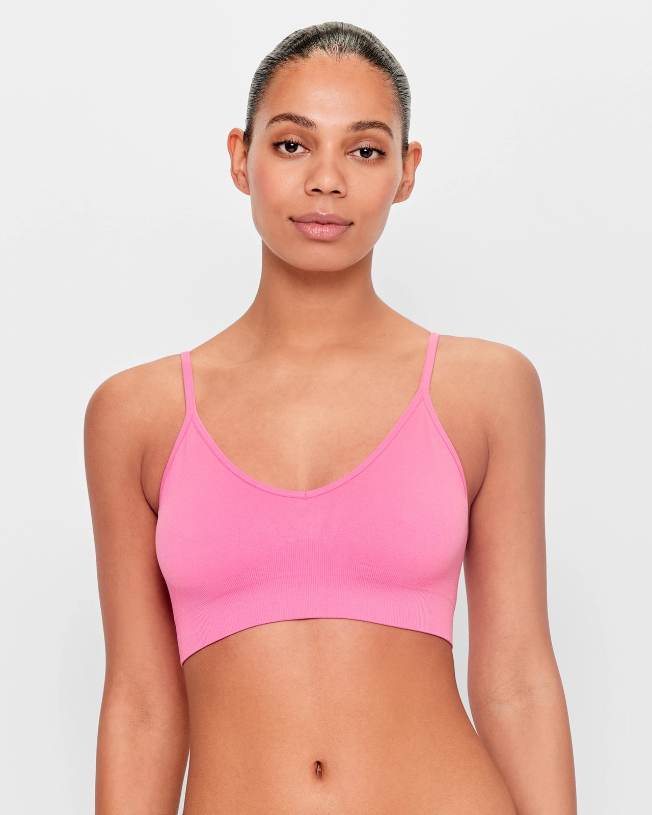 Active Low Impact Seamfree Sports Crop Bra