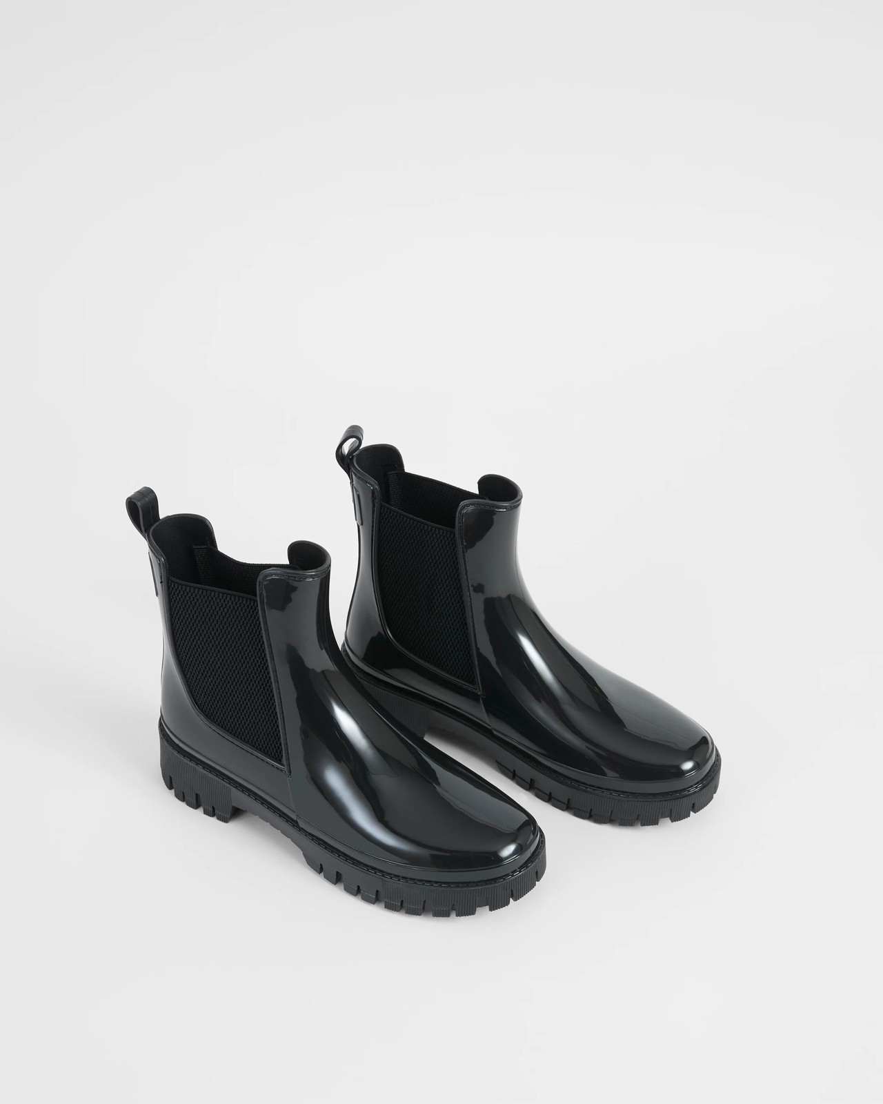 Low Rainboots - Bree II - Black Patent 2 of 3