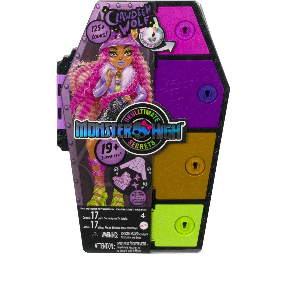 Monster High Skulltimate Secrets Clawdeen Wolf Doll Target Australia