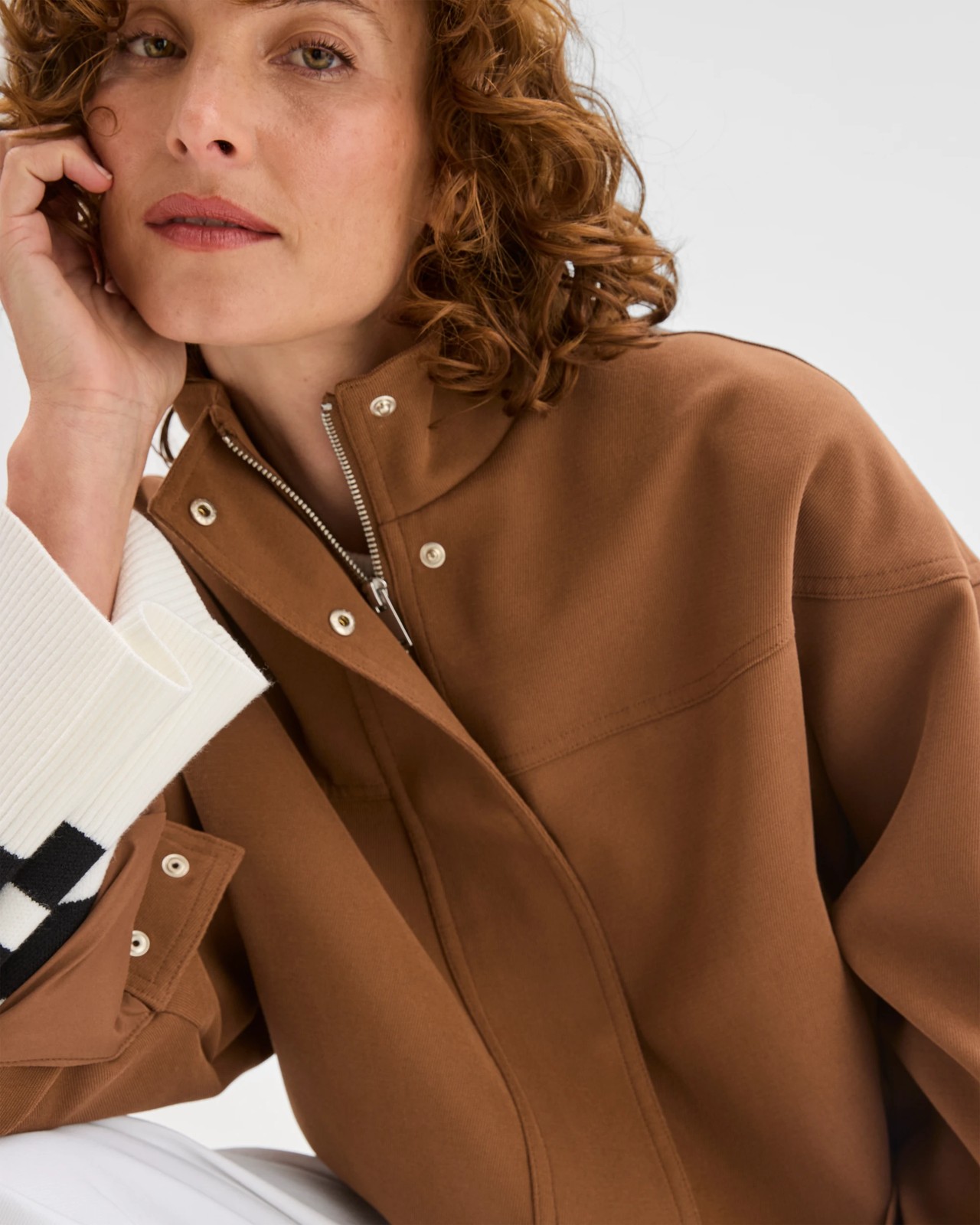 Brushed Twill Bomber Jacket 5 of 5