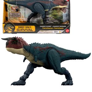 Jurassic World Survival Charge 'N Chomp Carnotaurus Dinosaur Figure