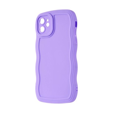 iPhone 11 Case, Purple Wave - Anko