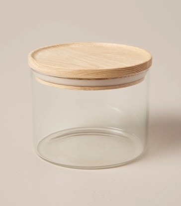 Flinders 500ml Round Glass Canister