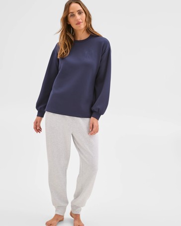 Long Sleeve Crew Sleep Sweatshirt