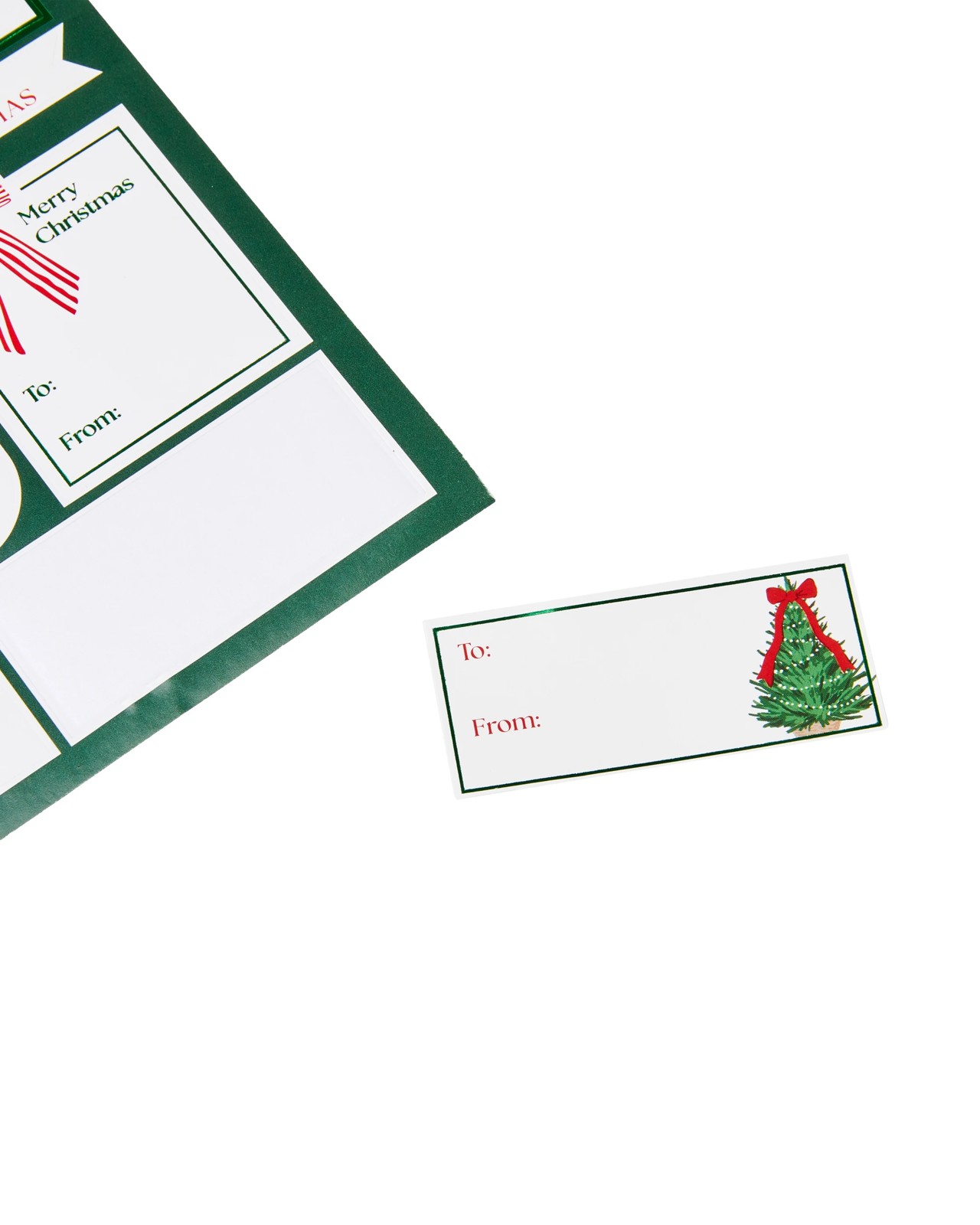 Anko 100 Pack Christmas Sticker Tags - Assorted 5 of 6