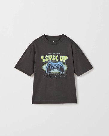 Australian Cotton Graphic Print T-Shirt