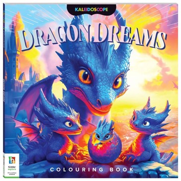 Kaleidoscope: Dragon Dreams Colouring Book