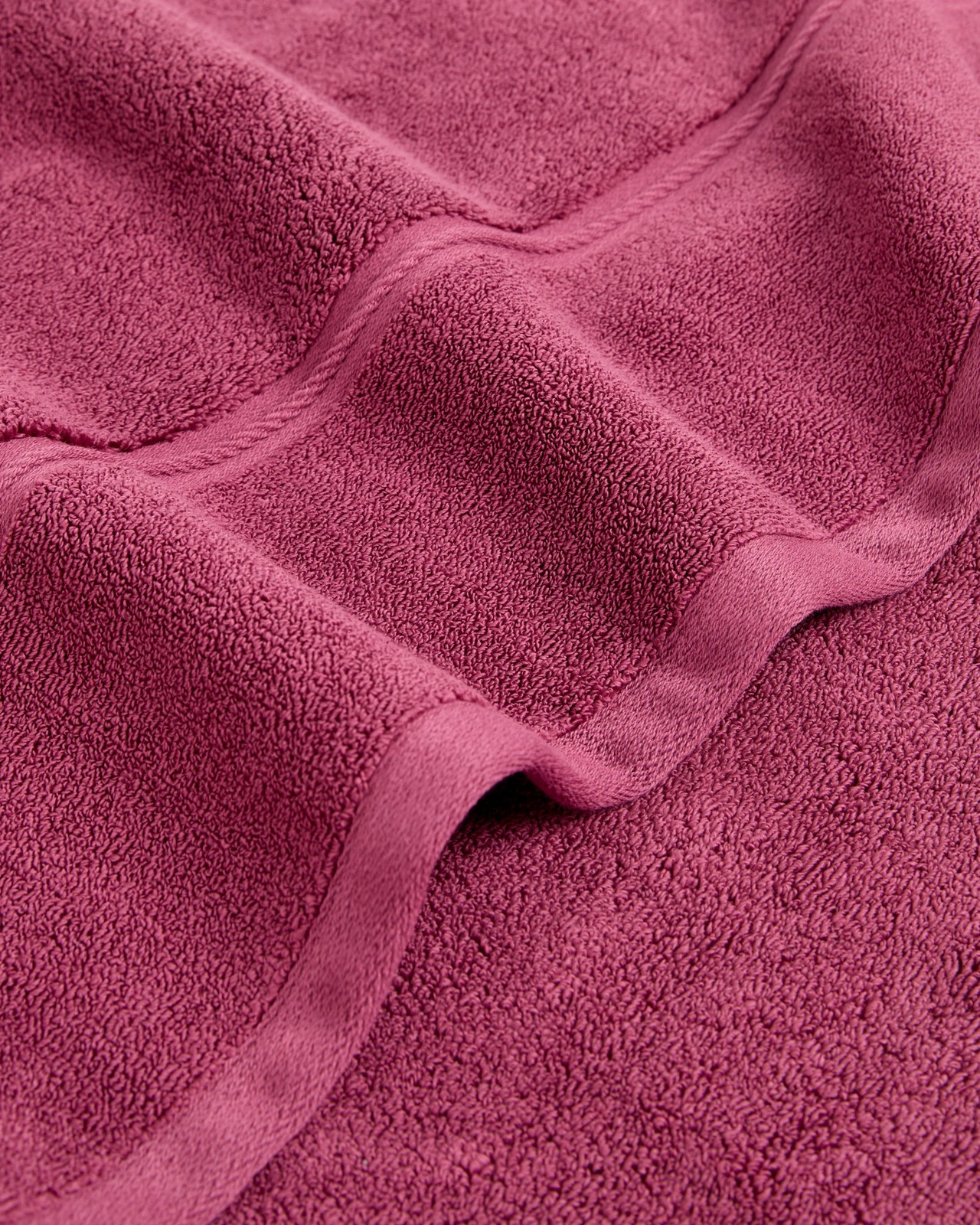 Eden Egyptian Cotton Pile Bath Sheet - Vintage Rose 2 of 3