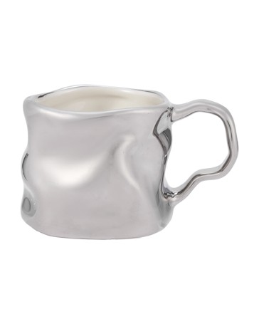 Anko Silver Look Mug