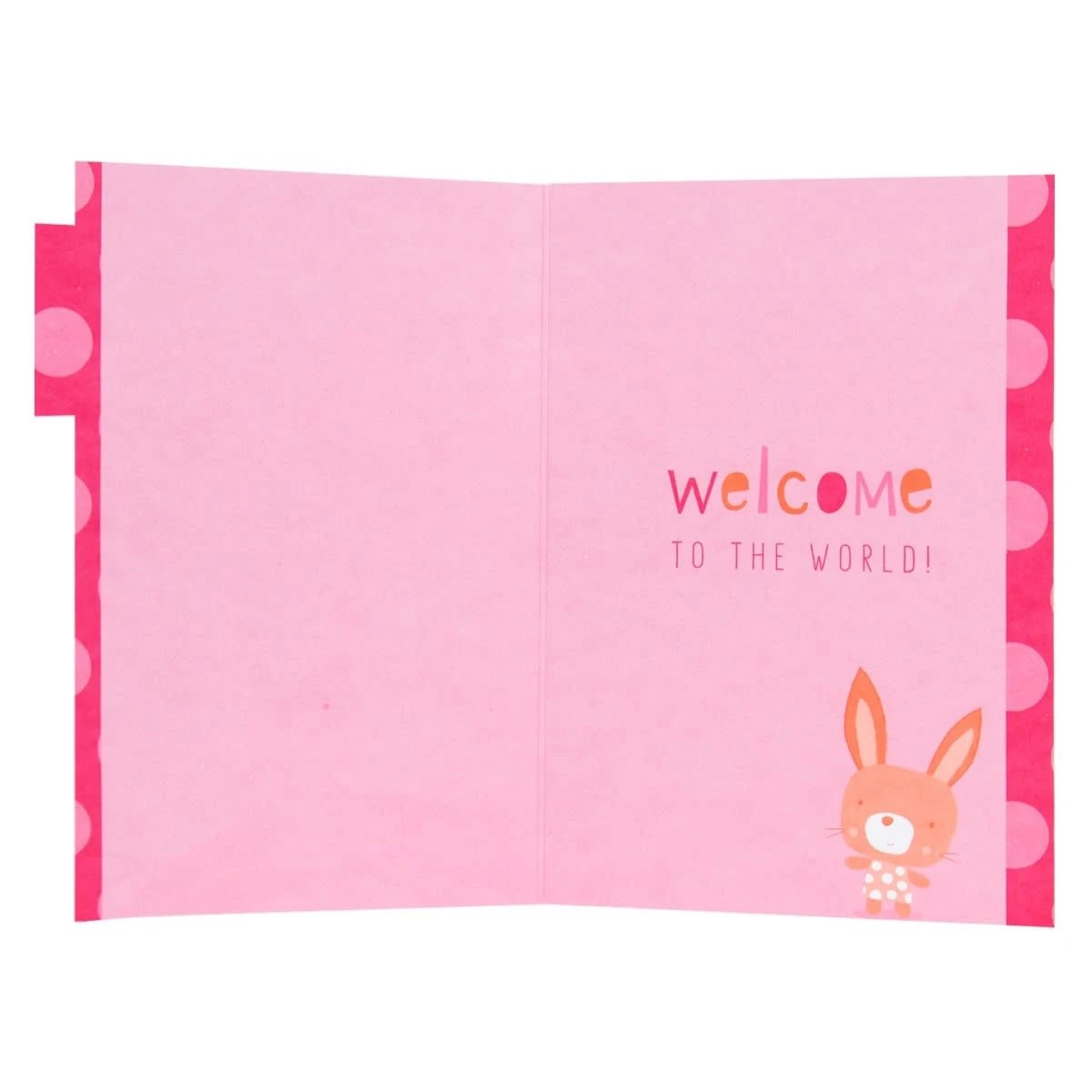 Connections from Hallmark Baby Celebration Card - It's A Girl! 2 of 3