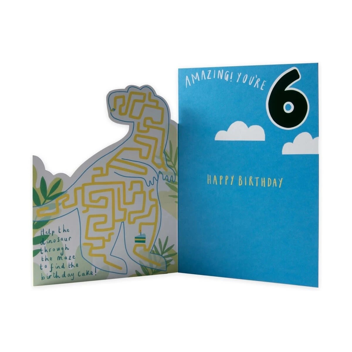 Connections from Hallmark 6th Birthday Card - Roarsome Dinosaur 2 of 3