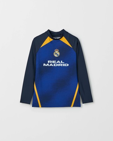 Licensed Real Madrid Long Sleeve Swim Rashie
