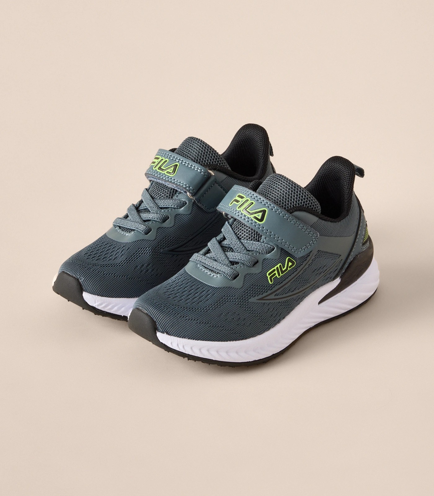 Fila Kids Junior Lazio Sneakers Grey Lime Target Australia