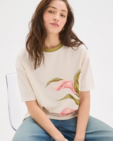 Lily Loves Australian Cotton Boyfriend T-Shirt