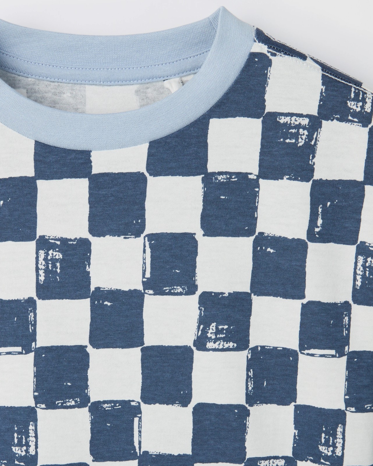 Australian Cotton 3 Pack Long Sleeve T-Shirts - Blue 5 of 5