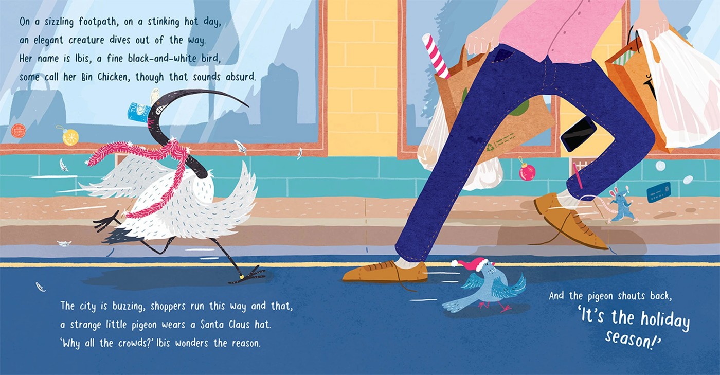 Bin Chicken and the Christmas Turkey by Kate Temple and Jol Temple - Book 3 of 3