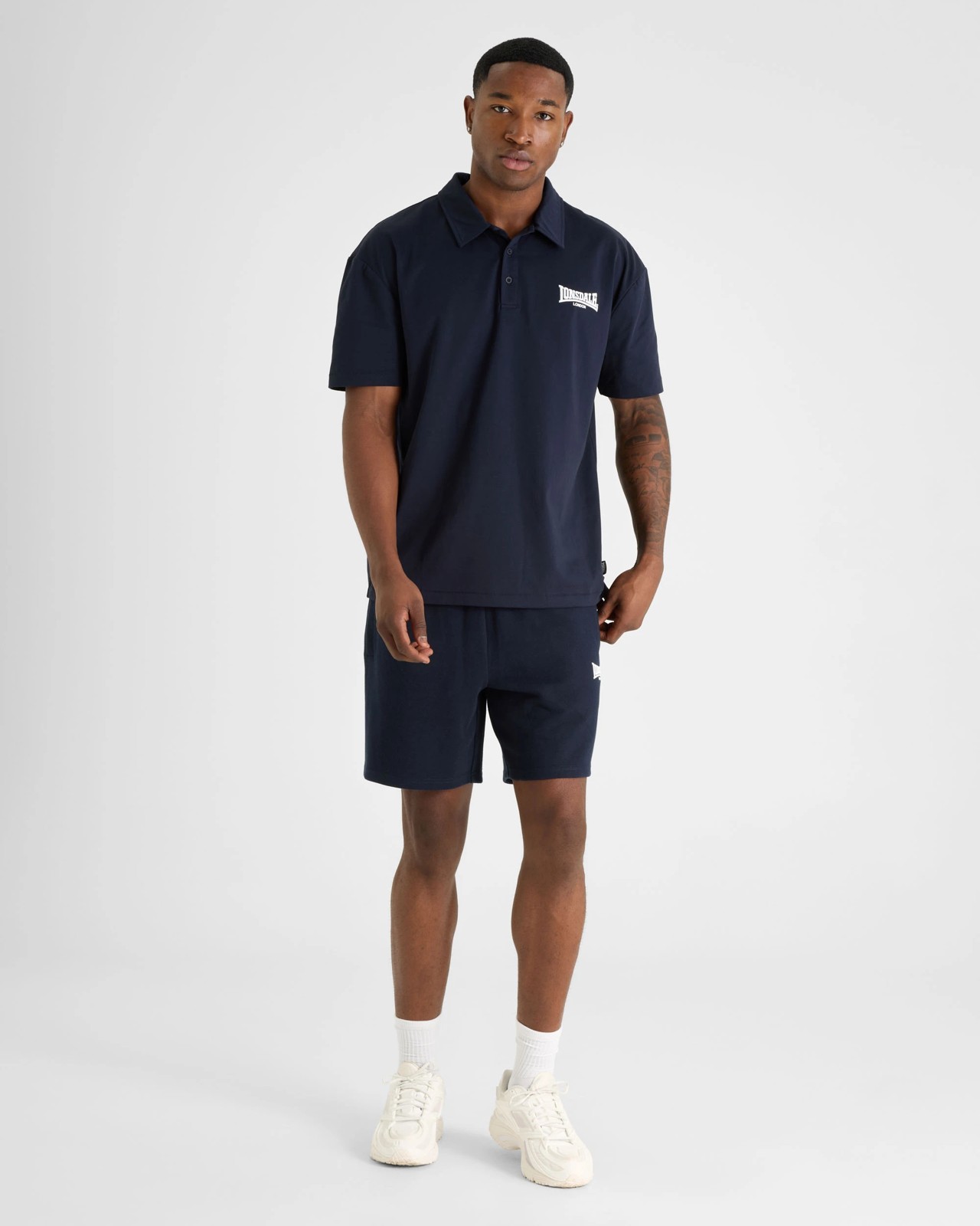 Lonsdale London Leisure Polo Top - Navy 5 of 5