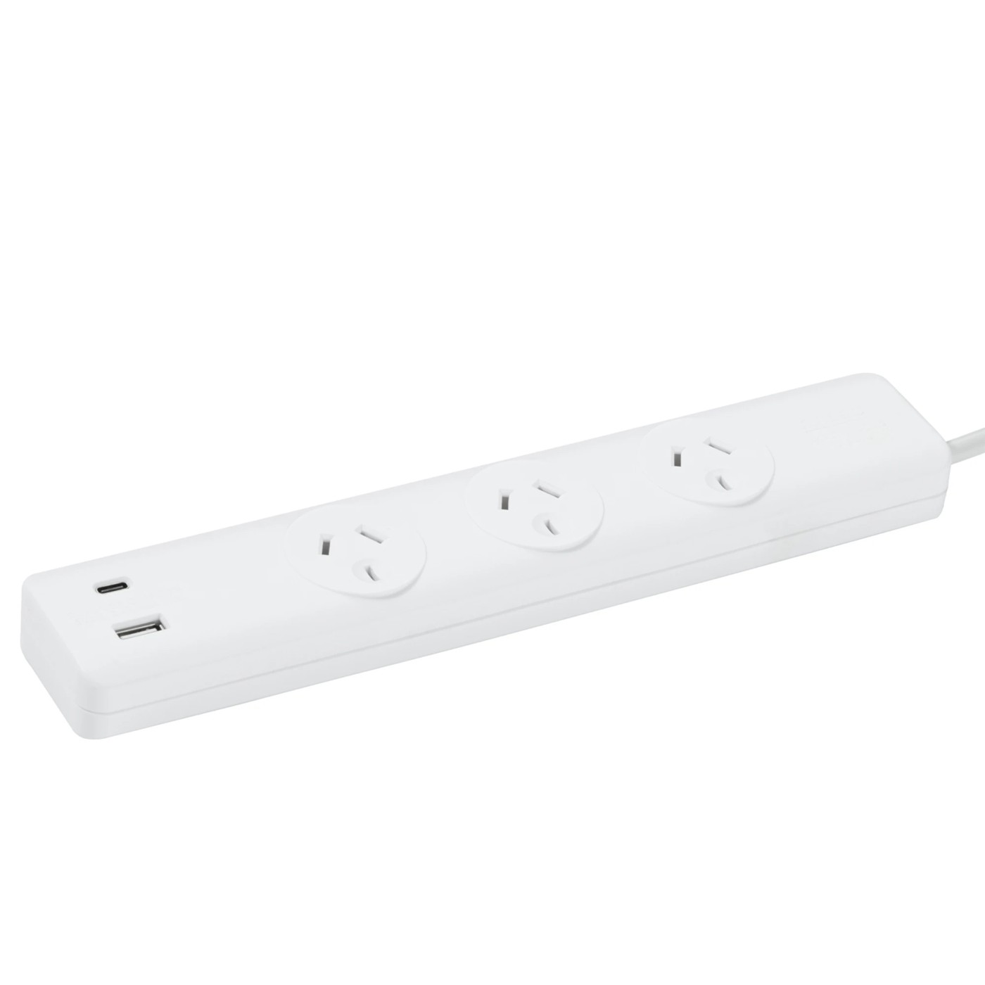 3 Outlets 2 USB A&C Powerboard - Arlec 3 of 4