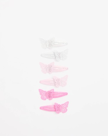 Kids Butterfly Snap Clips