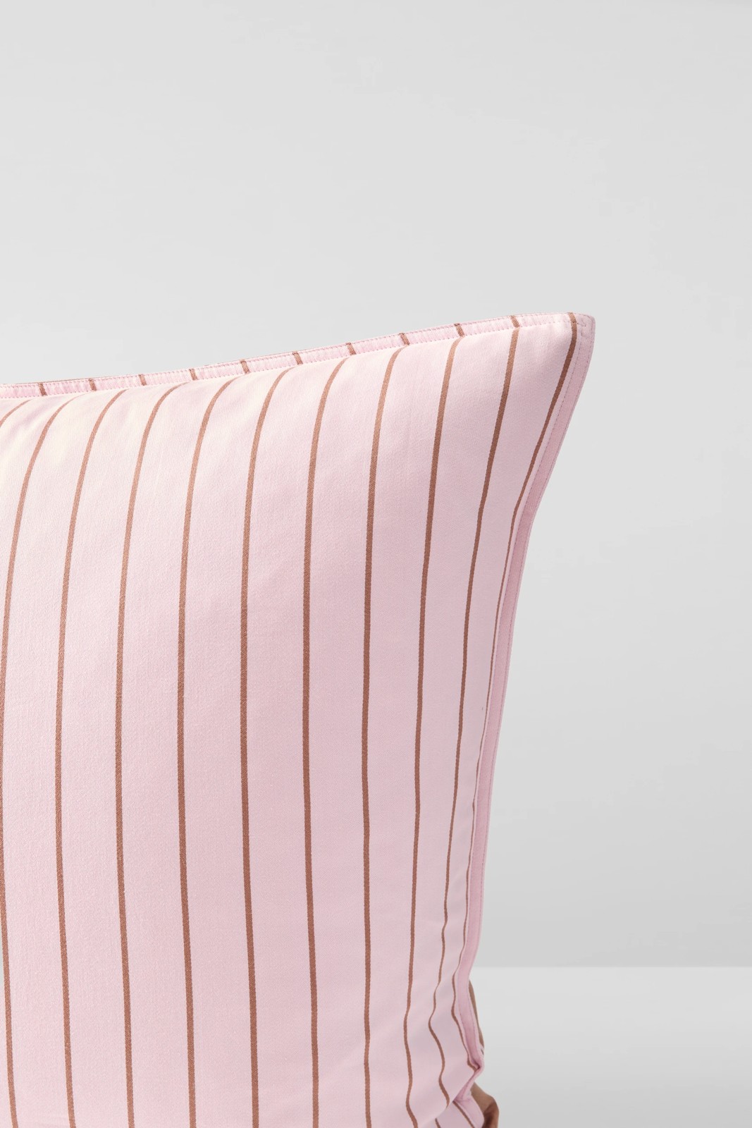 Rayne Stripe Stonewash European Pillowcase - Mocha/Lilac 6 of 6