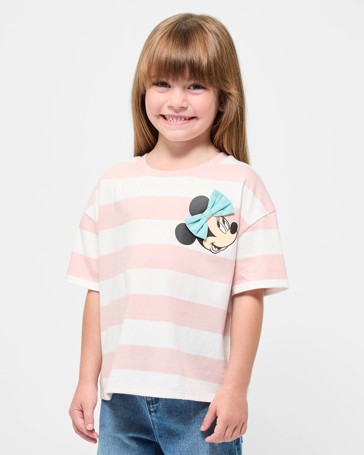 Australian Cotton Disney Stripe T-shirt