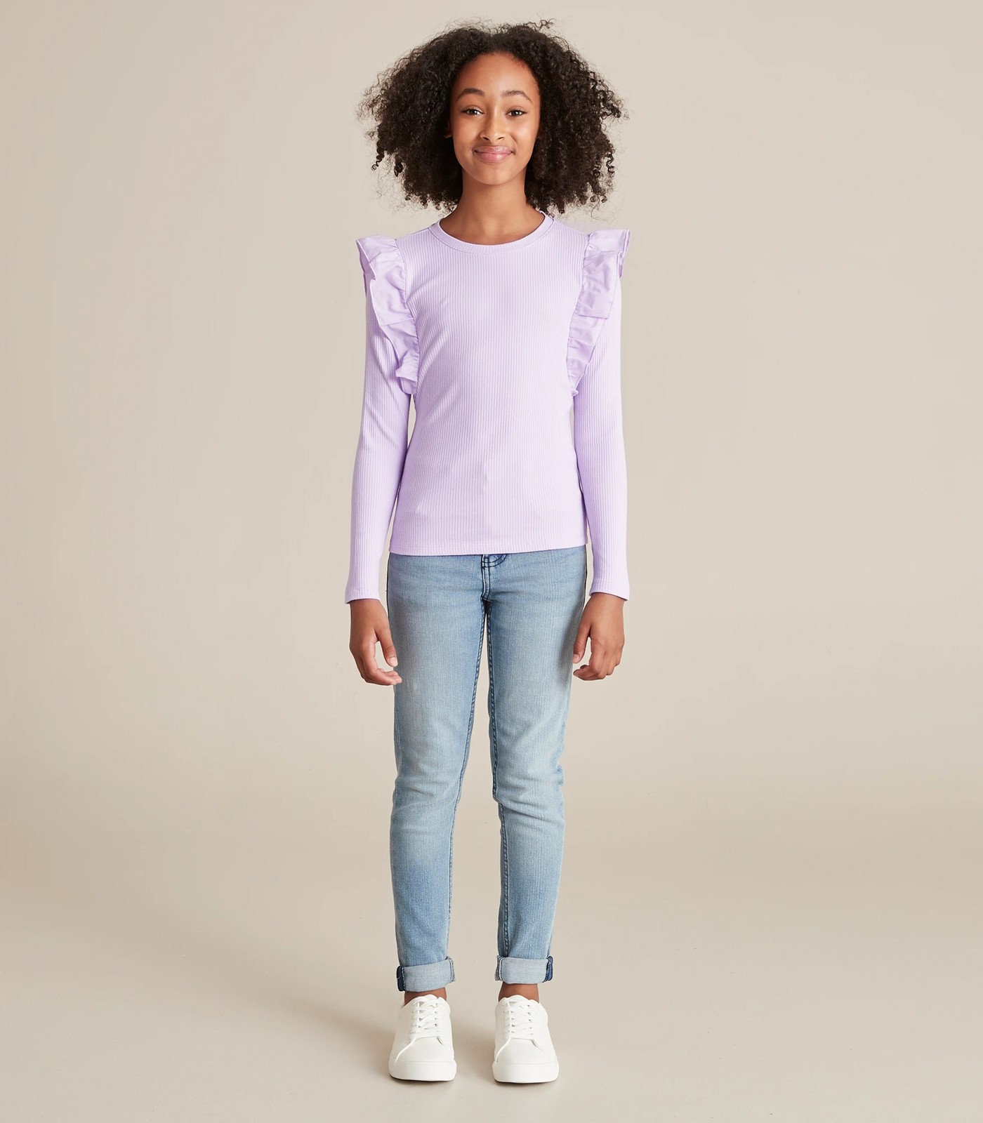Ruffle Rib Top 2 of 6