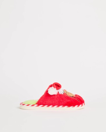 The Grinch Junior/Senior Christmas Slipper Scuffs