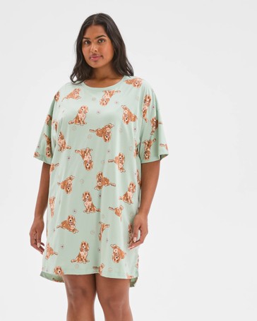 Plus Size Australian Cotton T-Shirt Nightie