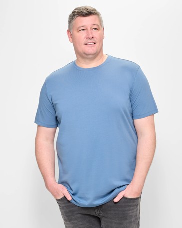 Plus Size Australian Cotton Crew T-Shirt