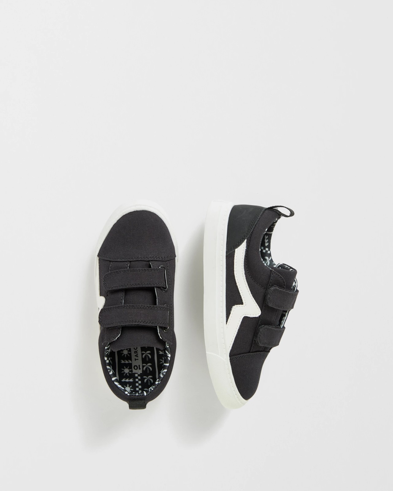 Double Strap Skate Sneakers - Black 3 of 3