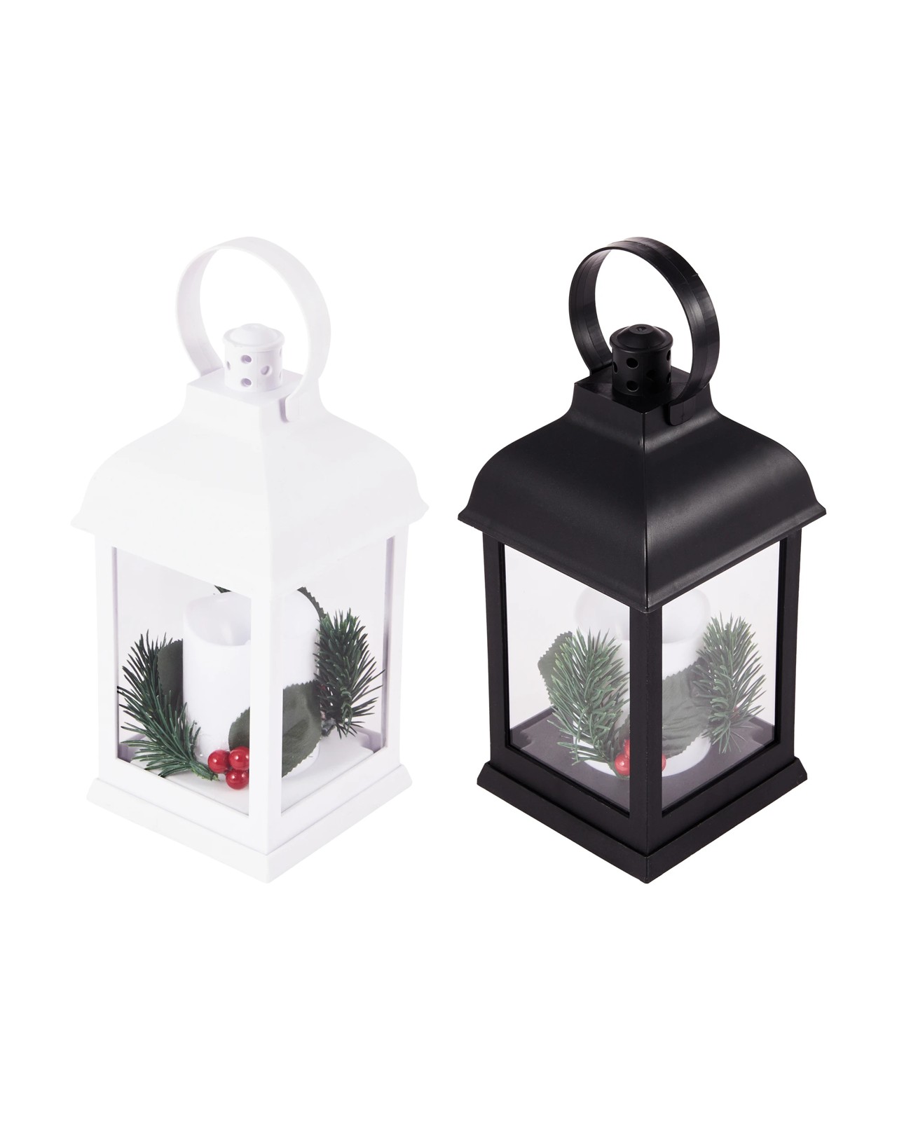 Anko Battery Operated LED Light Up Candle Lantern - Assorted 3 of 5