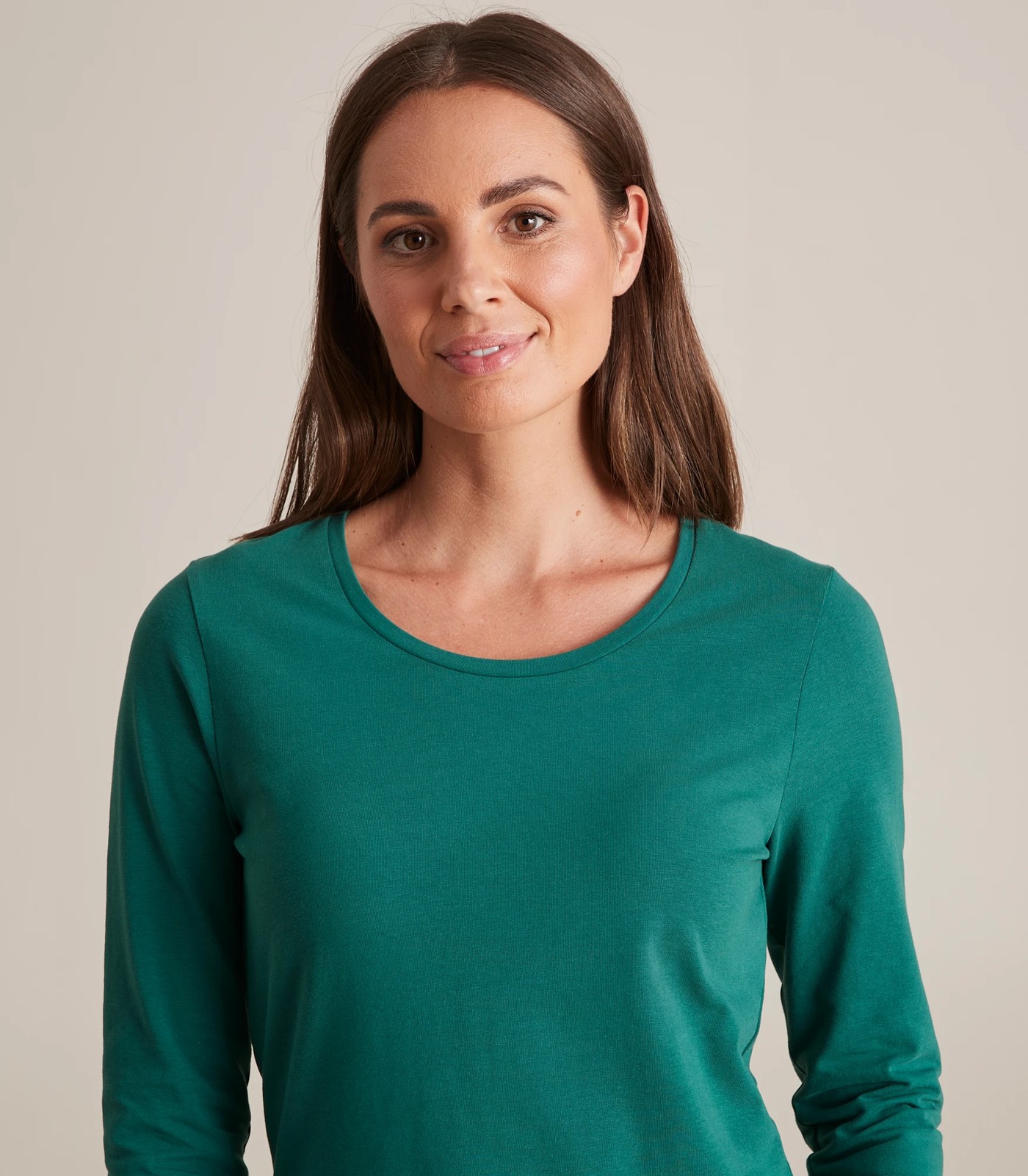 Organic Cotton Long Sleeve Crew Neck TShirt Target Australia