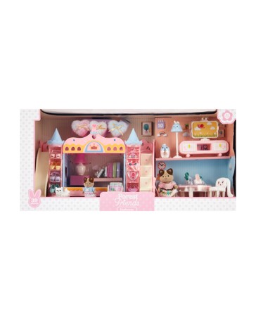 39 Piece Forest Friends: Bedroom Playset
