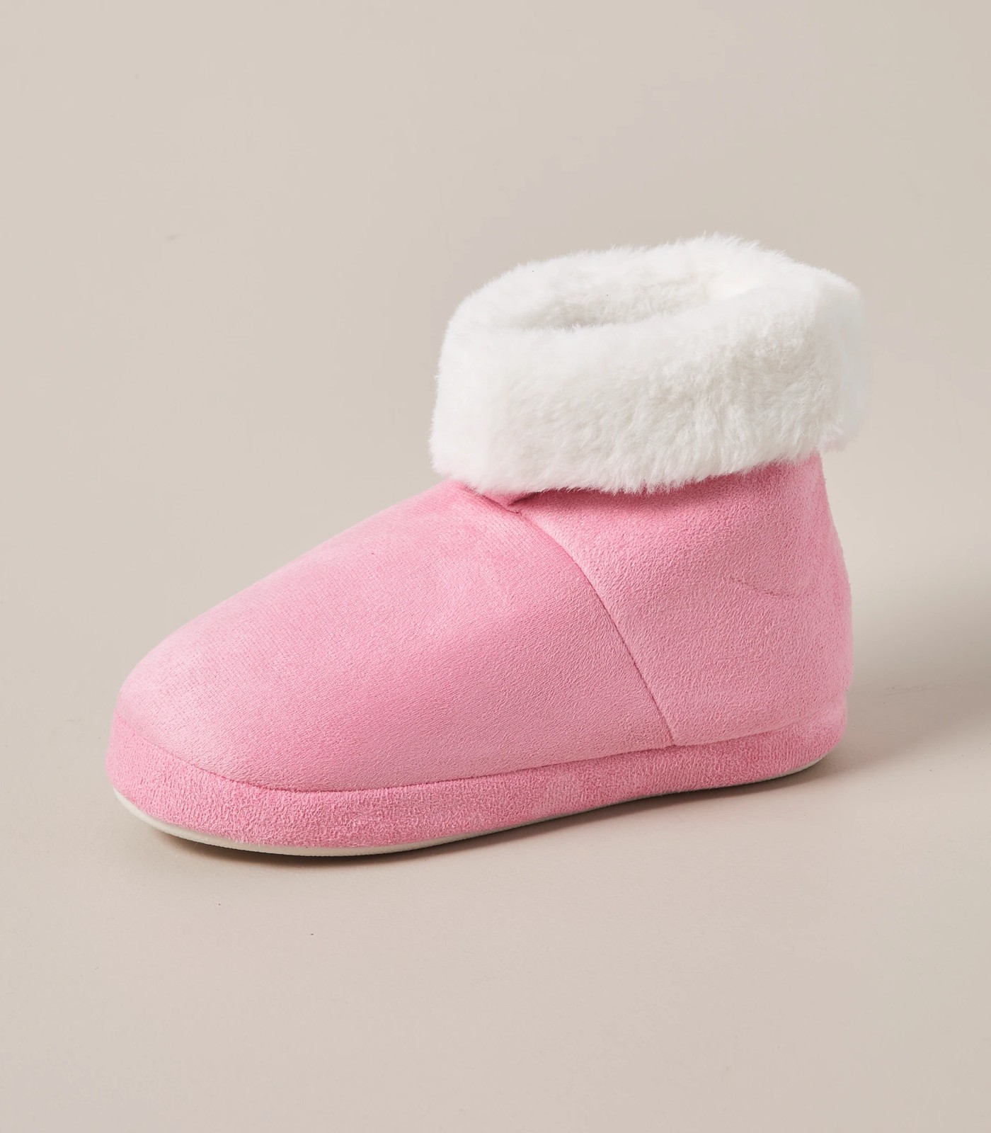 Girls fluffy slipper discount boots