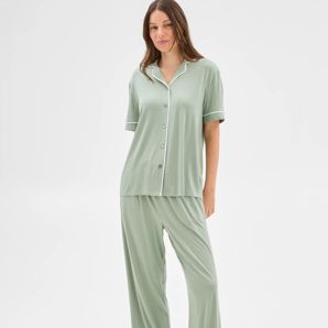 Bamboo Short Sleeve Top and Pants Pyjama Set product image