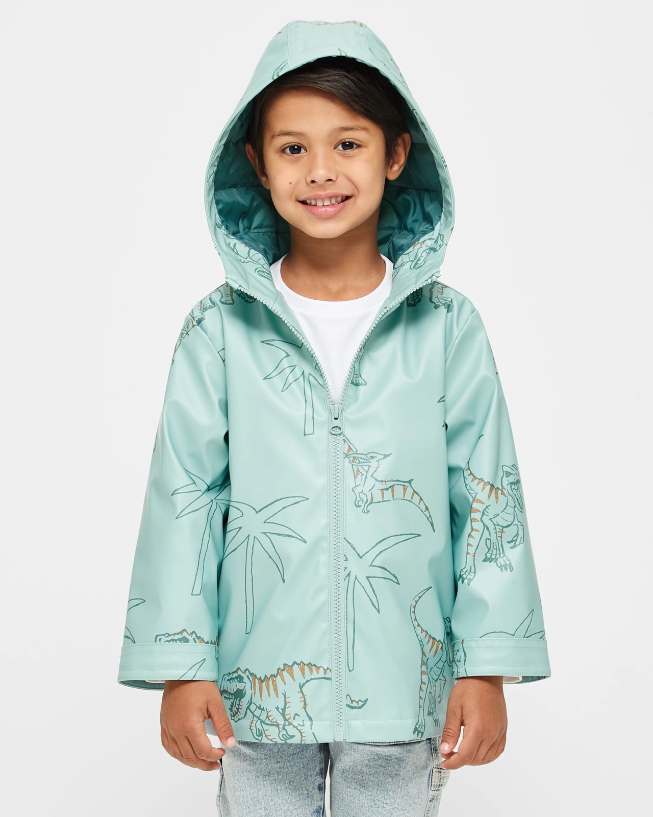 Target dinosaur rain jacket sale