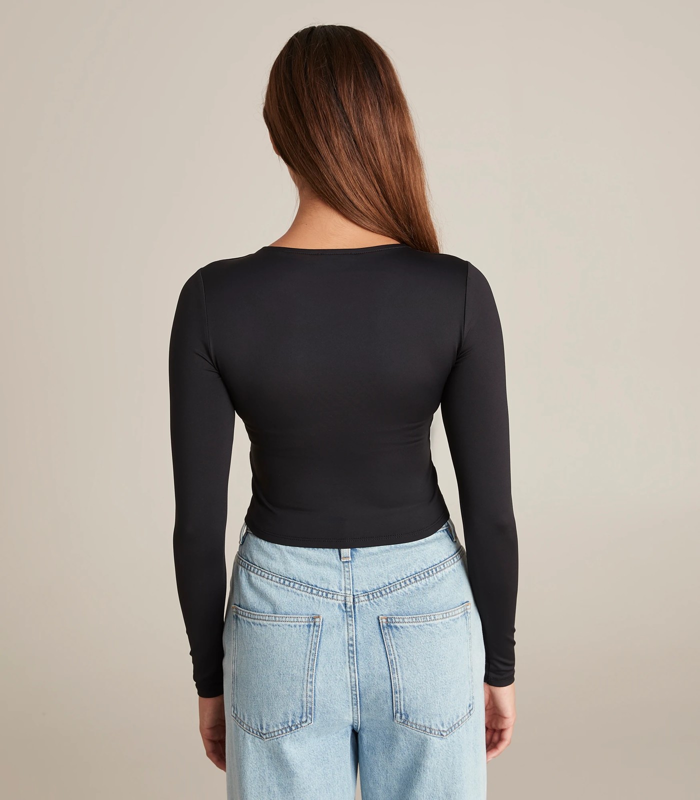 Lily Loves Long Sleeve Body Crew Neck Top 6 of 6