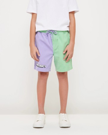 Minecraft Spliced Cord Shorts